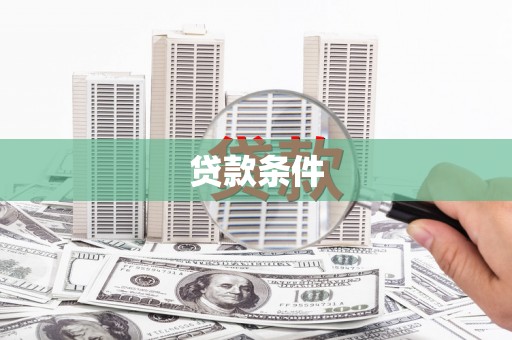 昭阳贷款条件