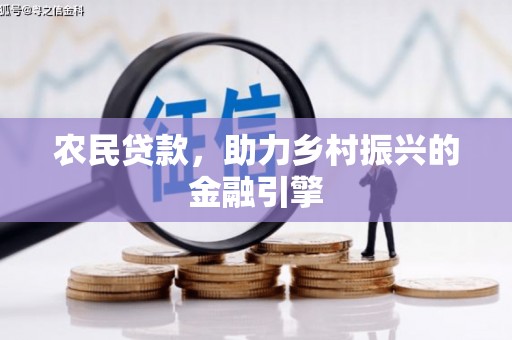 昭阳农民贷款，助力乡村振兴的金融引擎
