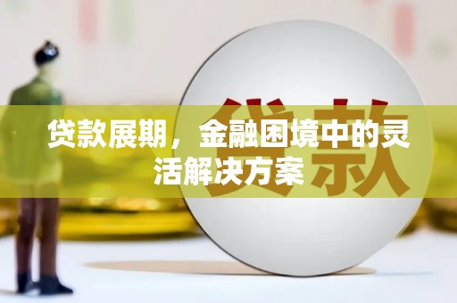 昭阳贷款展期，金融困境中的灵活解决方案