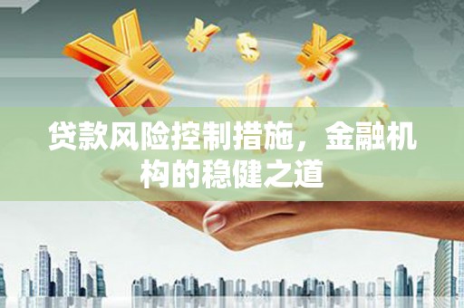 昭阳贷款风险控制措施，金融机构的稳健之道