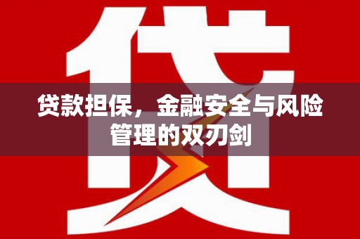 昭阳贷款担保，金融安全与风险管理的双刃剑