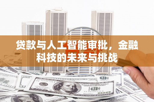 昭阳贷款与人工智能审批，金融科技的未来与挑战