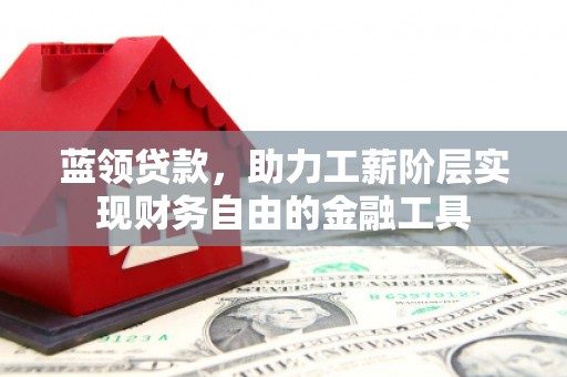 昭阳蓝领贷款，助力工薪阶层实现财务自由的金融工具