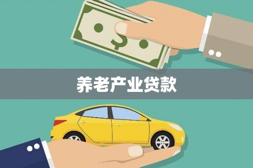 昭阳养老产业贷款
